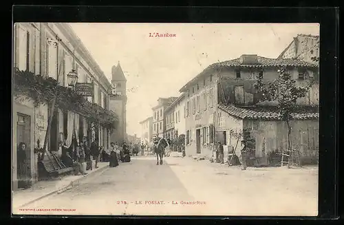 AK Le Fossat, La Grand`Rue