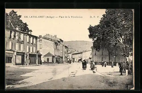 AK Lavelanet, Place de la Revolution