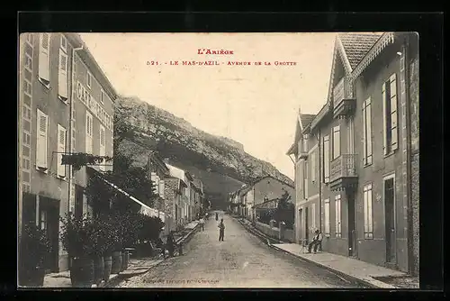 AK Le Mas-d`Azil, Avenue de la Grotte