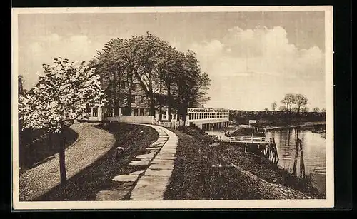 AK Lühe, Blick auf Fährhaus