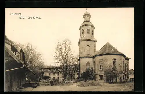 AK Altenburg, Schloss und Kirche