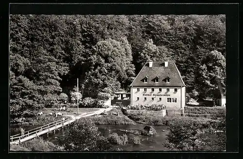 AK Gössweinstein, Gasthof und Pension Stempfermühle, Inh.: Karl Bächtle