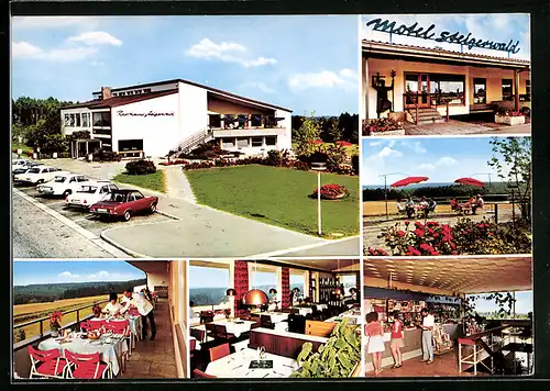 AK Weingartsgreuth, Autobahn-Rasthaus-Motel Steigerwald