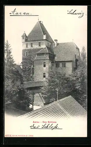 AK Aarau, Ansicht vom Schloss