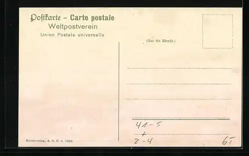 AK Postdampfer Edfu auf hoher See