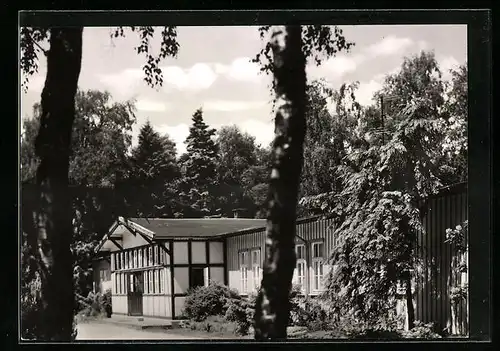 AK Sennestadt, Das Bunte Haus im Sonnenlicht, Hellweg 219