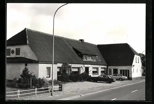 AK Winnert, Ansicht von Dorfschenke