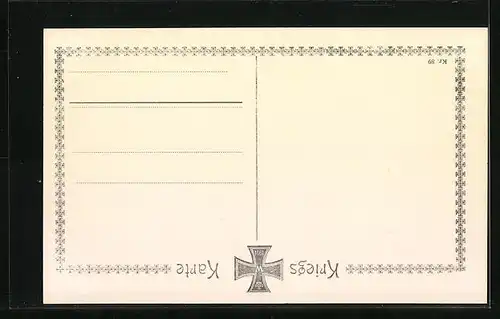 AK Das U-Boot U 9, Kaptlt. Otto Weddigen