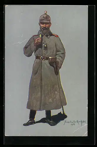 AK Wachtmeister des 3. Württembergischen Feld.-Art.-Regiment in Felduniform