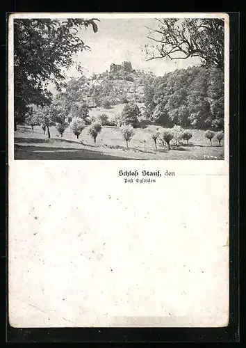 AK Eysölden, Blick auf Schloss Stauf