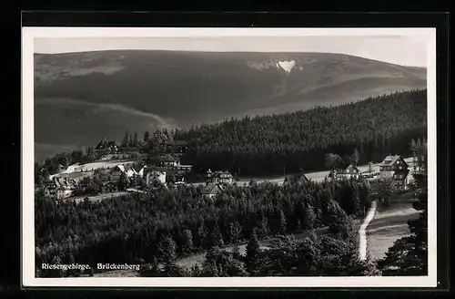 AK Brückenberg /Riesengebirge, Panorama