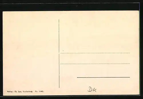 AK Sonderburg, Schloss mit Dampfer