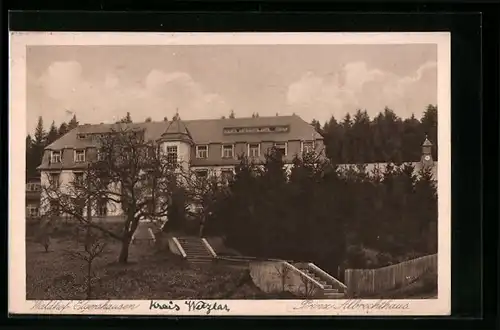 AK Elgershausen, Waldhof, Prinz Albrechthaus, Frontansicht