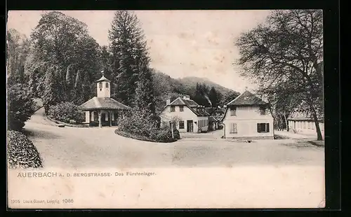 AK Auerbach a. d. Bergstrasse, Das Fürstenlager