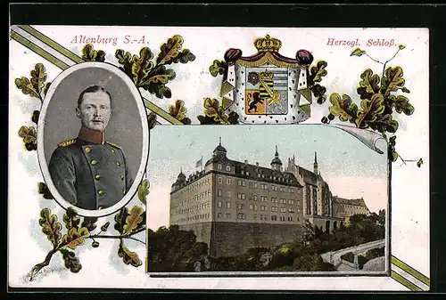 AK Altenburg, Ernst H. von Sachsen-Altenburg, Schloss