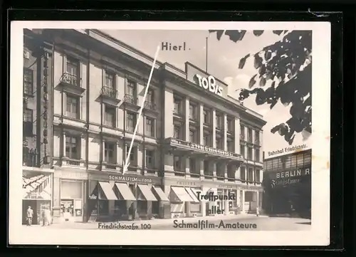 AK Berlin, Kino Tobis, Friedrichstrasse 100