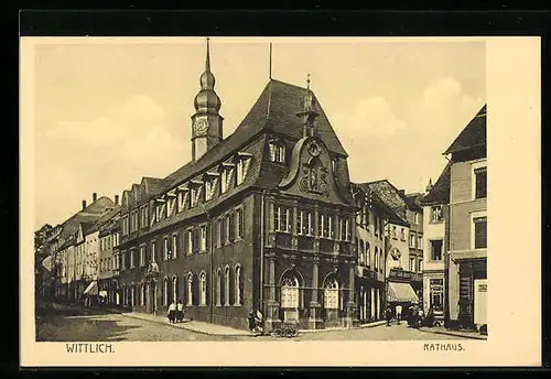 AK Wittlich, Blick auf das Rathaus