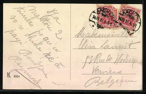 AK Aachen, Kaiserplatz mit Christuskirche u. Adalbertskirche