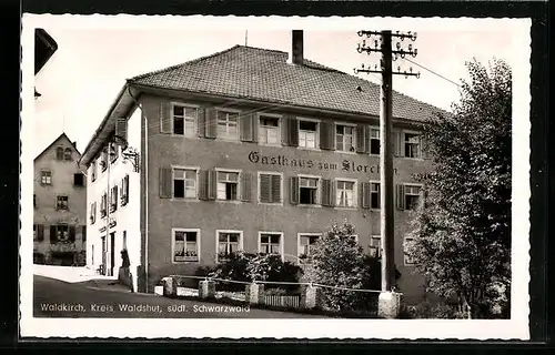 AK Waldkirch /Kreis Waldshut, Gasthaus zum Storchen