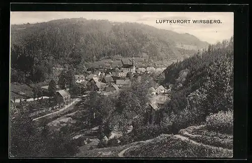 AK Wirsberg, Teilansicht mit Kirche