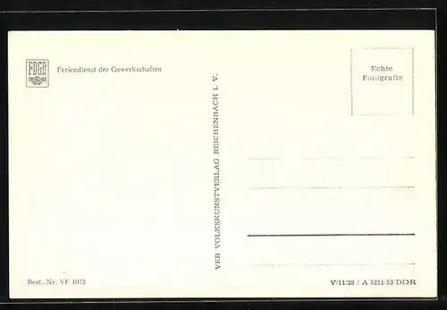 AK Tambach-Dietharz, FDGB-Ferienheim