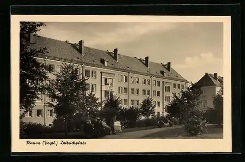 AK Plauen /Vogtl., Dittrichplatz