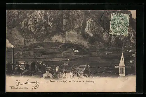 AK Tarascon, Usine et le Faubourg