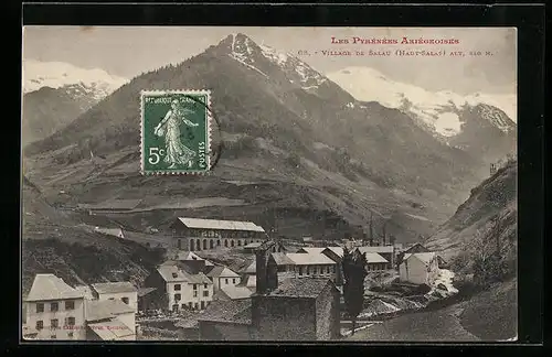 AK Salau, Village de Salau