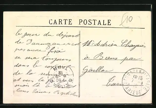 AK Daumazan, Rue du Barry