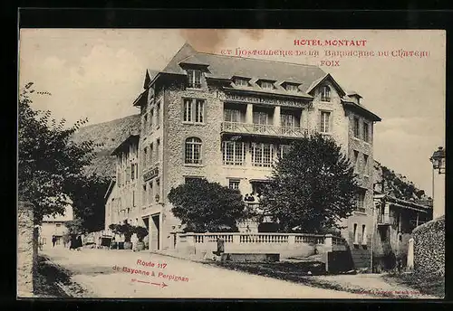 AK Foix, Hotel Montaut et Hostellerie de la Barbacane du Chateau