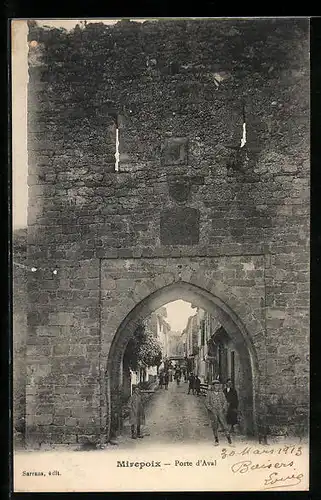 AK Mirepoix, Porte d`Aval