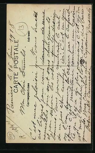 AK Pamiers, Rue de la Republique