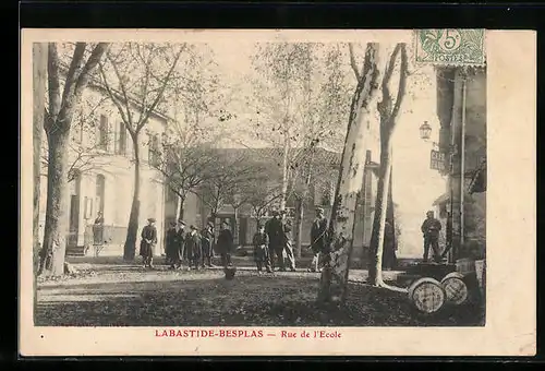 AK Labastide-Besplas, Rue de l`Ecole
