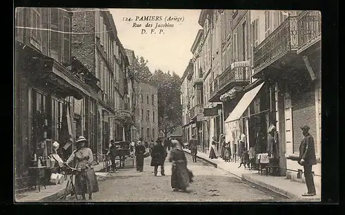 AK Pamiers, Rue des Jacobins