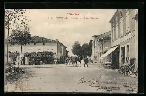 AK Sabarrat, Avenue, Cote des Bordes
