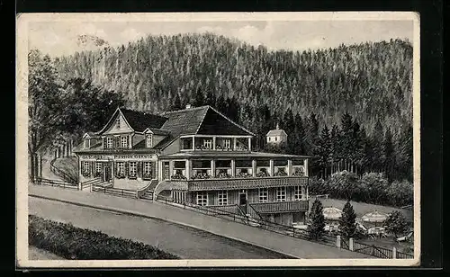 AK Triberg, Gasthof zum Gerwig, Bes. Albert Frauenschuh