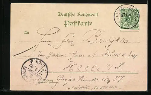 Lithographie Leipzig-Lindenau, Gasthaus Charlottenhof, Ruderboote