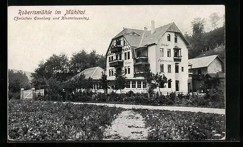 AK Eisenberg, Gasthaus Robertsmühle im Mühltal
