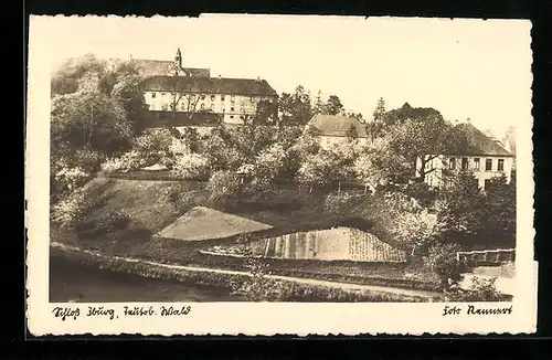 AK Iburg, Teutob. Wald, Blick auf das Schloss