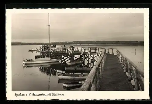 AK Buchau, Federseesteg mit Plattform
