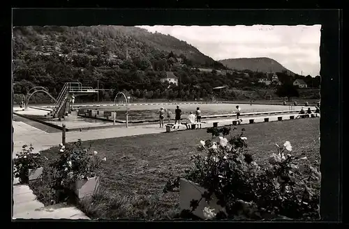 AK Geislingen /Steige, Blick auf das Wölkbad