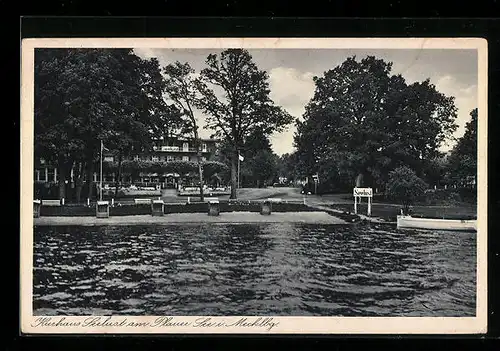 AK Plau i. Mecklbg., Kurhaus Seelust am Plauer See