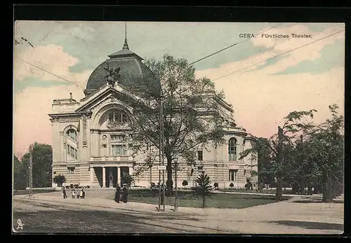 AK Gera, Fürstliches Theater