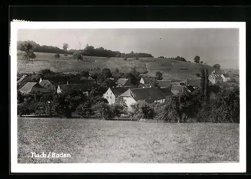 AK Nack /Baden, Blick auf idyllischen Ort