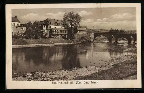 AK Echternacherbrück, Ortspartie