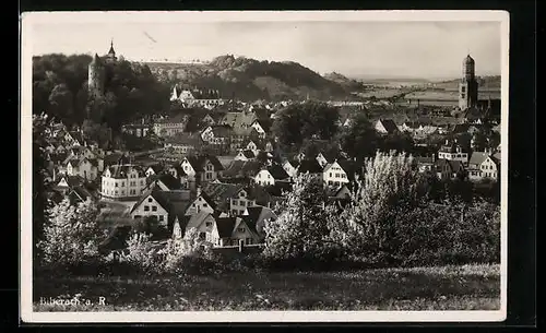 AK Biberach a. R., Blick über den Ort