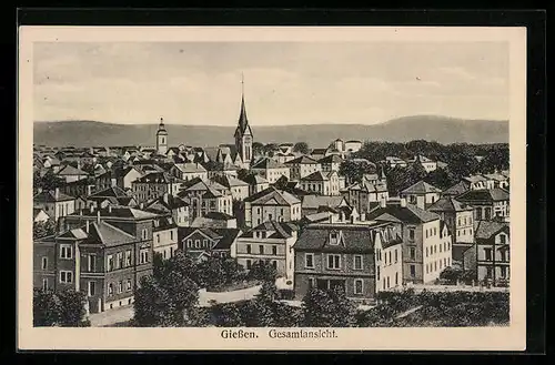 AK Giessen, Blick auf den Ort