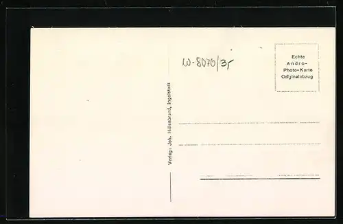 AK Ingolstadt, Partie an der alten Stadtmauer mit Taschenturm