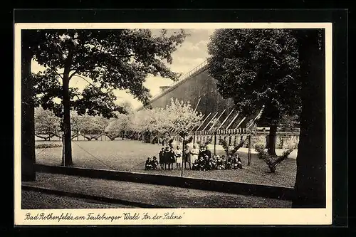 AK Bad Rothenfelde am Teutoburger Wald, an der Saline