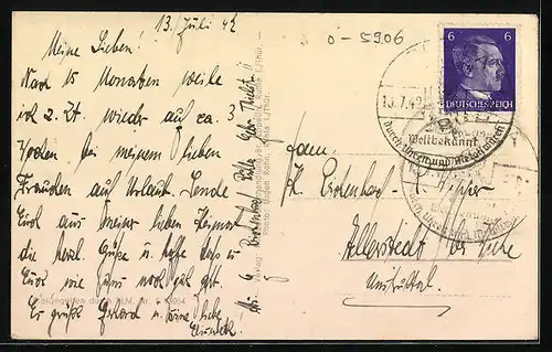 AK Ruhla i. Th., Blick vom Bermberg